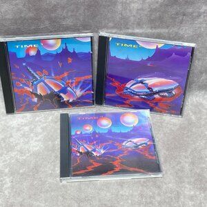 Journey "Time" 3 CD Set With Sci-Fi Themed Artwork Columbia 1992